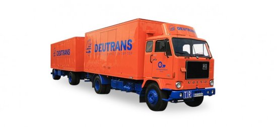 Volvo F88 Box Trailer